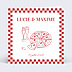 Faire-part Mariage Pizza amore