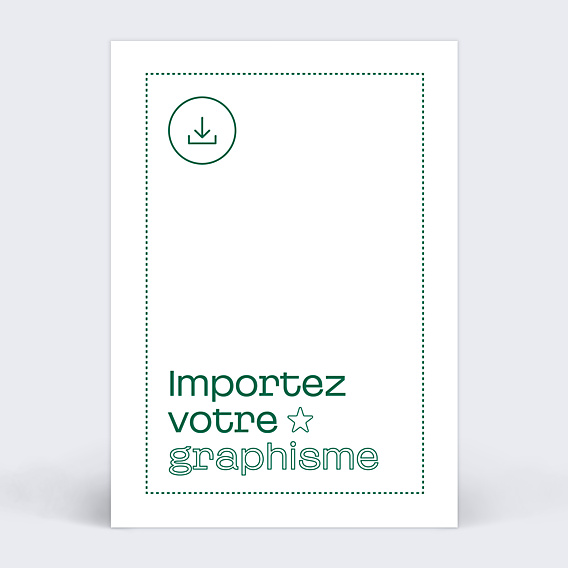 Faire-part Mariage Importez votre Graphisme