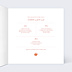Faire-part Mariage Couronne Automnale