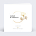 Faire-part Mariage Tampon Ginkgo