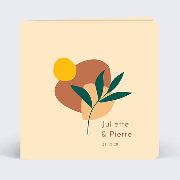 Faire-part Mariage Douceur Estivale