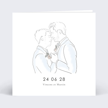 Faire-part Mariage Harmonie