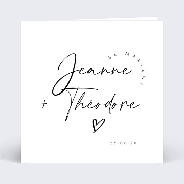 Faire-part Mariage Moments Vols