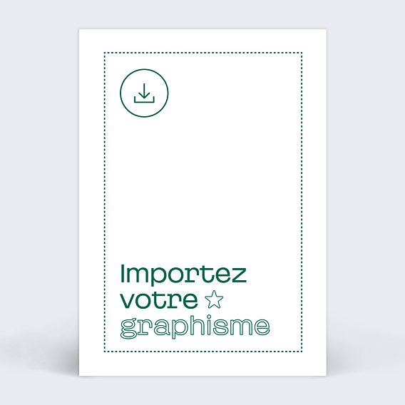 Faire-part Mariage Importez votre Graphisme