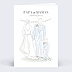Faire-part Mariage Famille Romantique