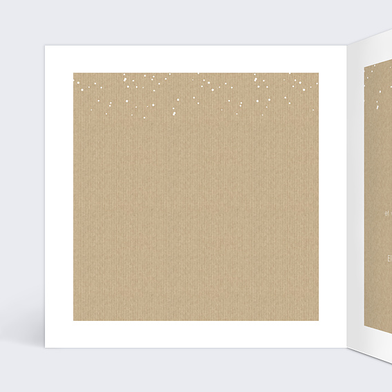 Faire part mariage Faire-part de Mariage Instant Rêve Intérieur Gauche