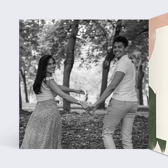 Faire-part Mariage Feuilles d’Automne