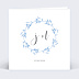 Faire-part Mariage Bleuet