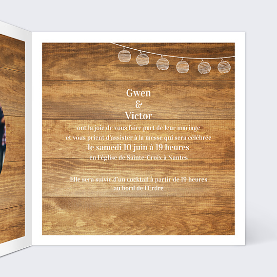 Faire-part Mariage Mr & Mrs