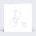 Faire part mariage Affection Recto