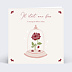 Faire part mariage Conte de fée