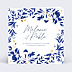 Faire part mariage Esprit Azulejos