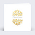 Faire part mariage Branches d'Olivier