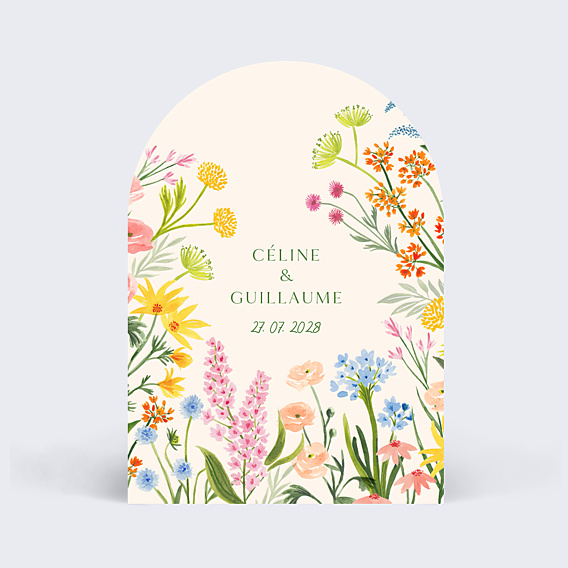 Faire-part Mariage Jardin