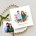 Faire-part Mariage Portrait minimaliste avec couronne champêtre
