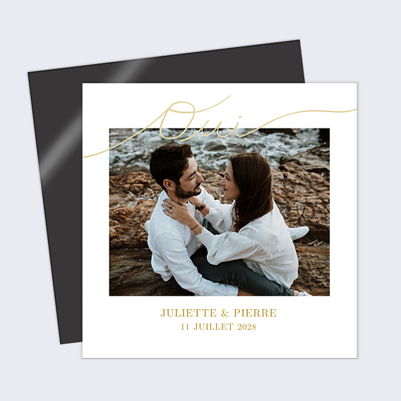 Faire-part Mariage Ligne