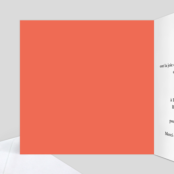 Faire part mariage Affiche de Film Intérieur Gauche