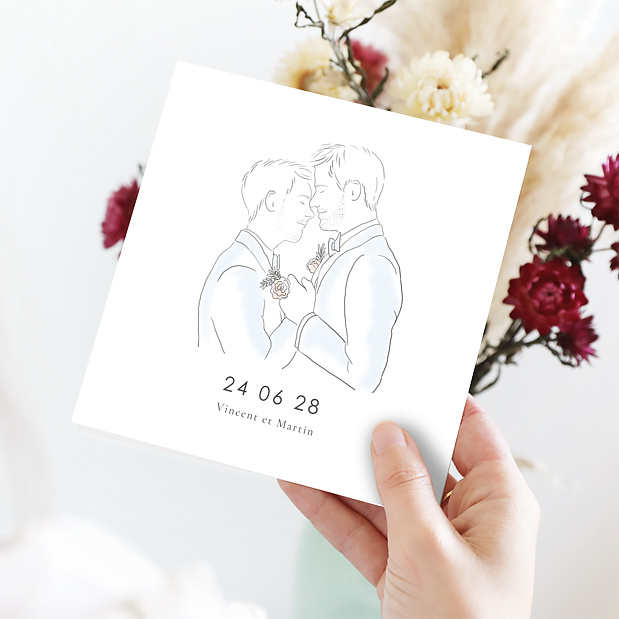 Faire-part Mariage Harmonie