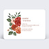 Faire-part Mariage Fleurs d'Automne