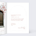 Faire part mariage Arche Terracotta Intérieur Droit