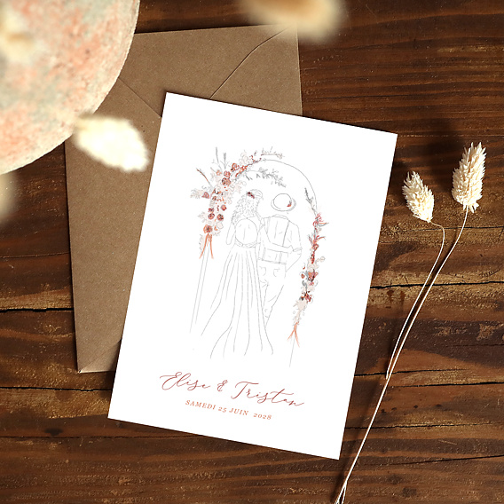 Faire part mariage Jour d'Amour Après 3