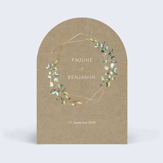 Faire part mariage Modern Love