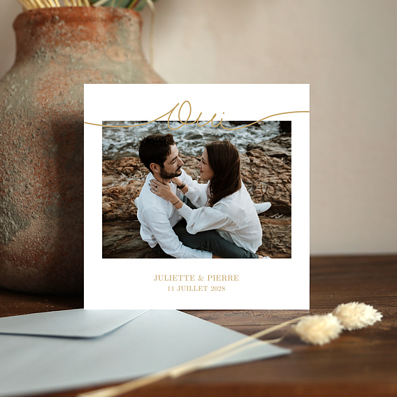 Faire part mariage Ligne Après 4