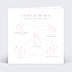 Faire-part Mariage Programme Illustré