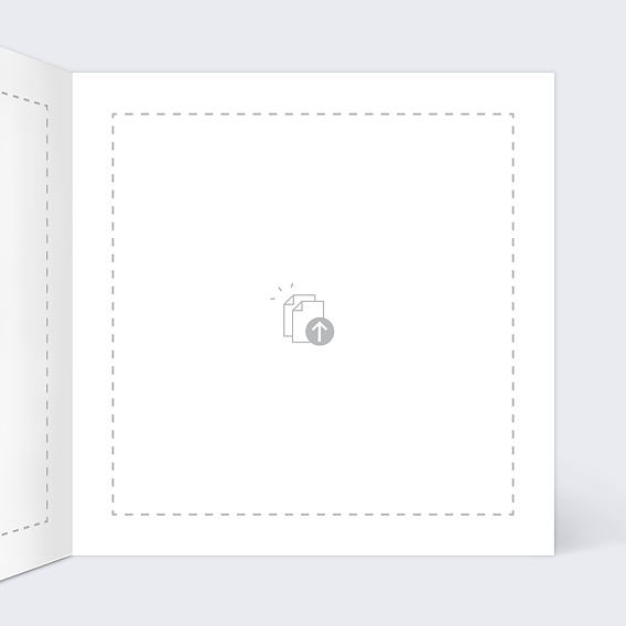 Faire part mariage Importez votre Graphisme Intérieur Droit