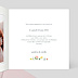 Faire part mariage Faire-part Mariage Carré Intérieur Droit
