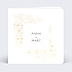 Faire-part Mariage Poudre Ocre