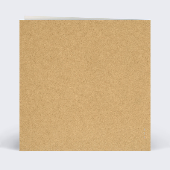 Faire part mariage Bucolique Verso