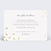 Faire part mariage Confettis Chic Verso