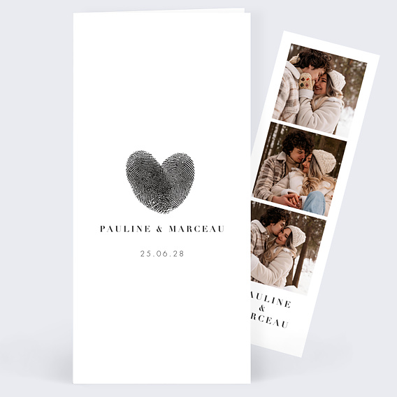 Faire part mariage Fait Main