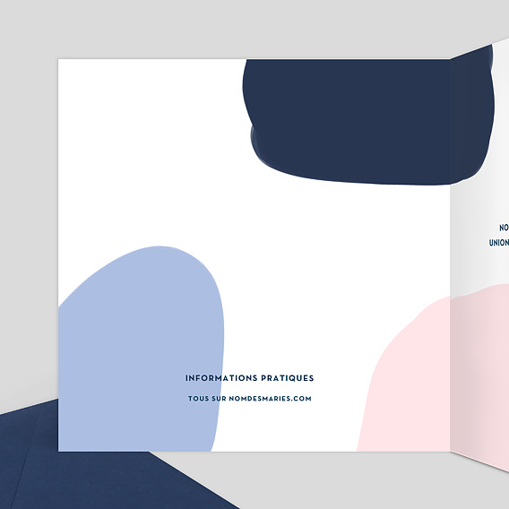 Faire part mariage Oh Boy! Intérieur Gauche