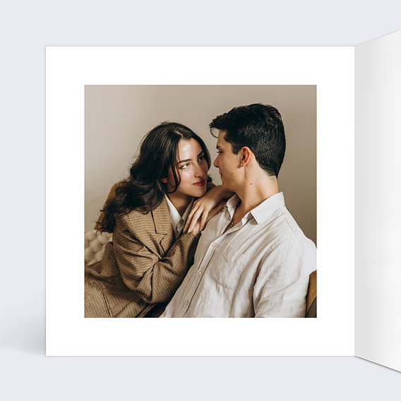 Faire part mariage Conte de fée Intérieur Gauche