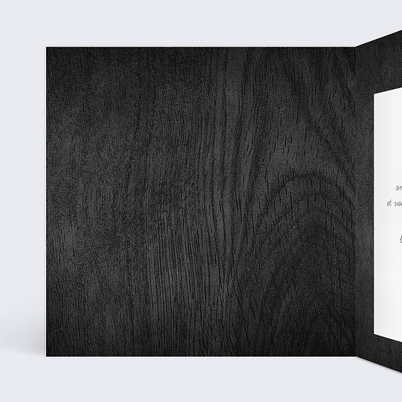 Faire part mariage Route 66 Intérieur Gauche