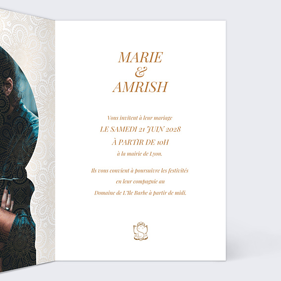 Faire-part Mariage Kamadeva