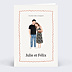 Faire-part Mariage Portrait crayonné
