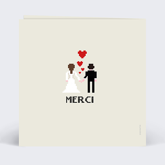 Faire-part Mariage Geek