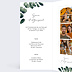 Faire-part Mariage Branche d'Eucalyptus