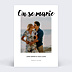 Faire-part Mariage Grand Cadre Blanc 