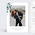 Faire-part Mariage Vegétation luxe
