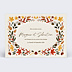 Faire-part Mariage Tourbillon d'Automne
