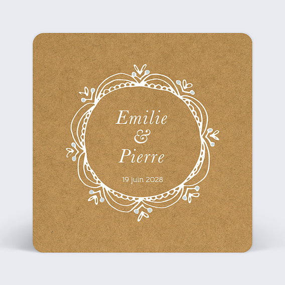 Faire part mariage Faire-part mariage timeline dentelle