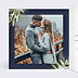 Faire-part Mariage Couronne Pomme de Pin