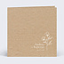 Faire-part Mariage Soliflore Kraft