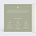 Faire-part Mariage Botanica avec Graines