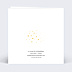 Faire-part Mariage Dorure Pois Graphiques