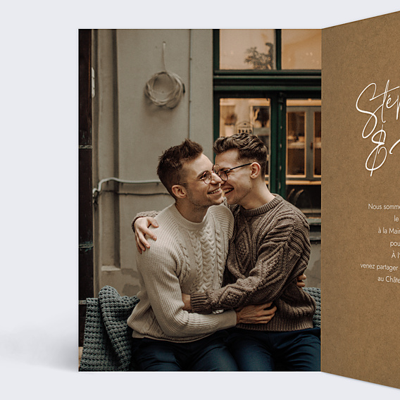 Faire-part Mariage Musical
